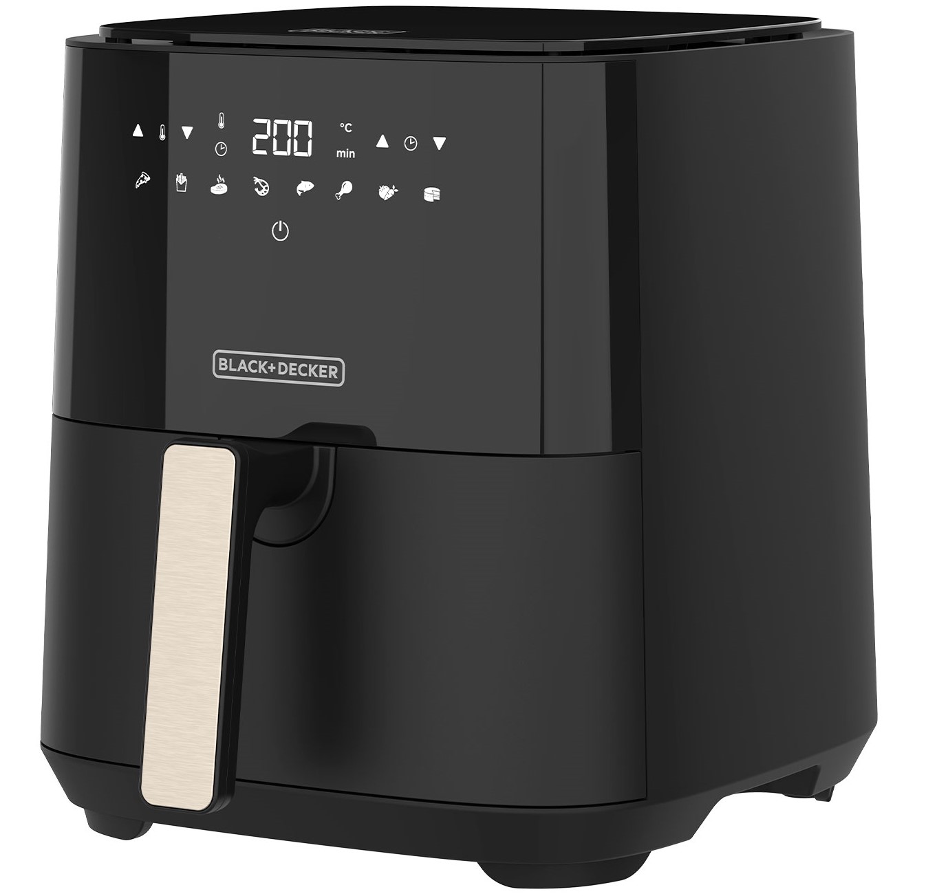 Freidora de aire Black & Decker BXAF5000E, 5 litros, digital, negro